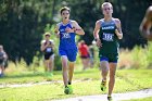 XC Wheaton & Babson  Wheaton College Men’s Cross Country compete at the 9th Annual Wheaton & Babson Season Opener on the Mark Coogan Course at Highland Park in Attleboro, Mass. - Photo By: KEITH NORDSTROM : Wheaton, XC, Cross Country, 9th Annual Wheaton & Babson Season Opener
